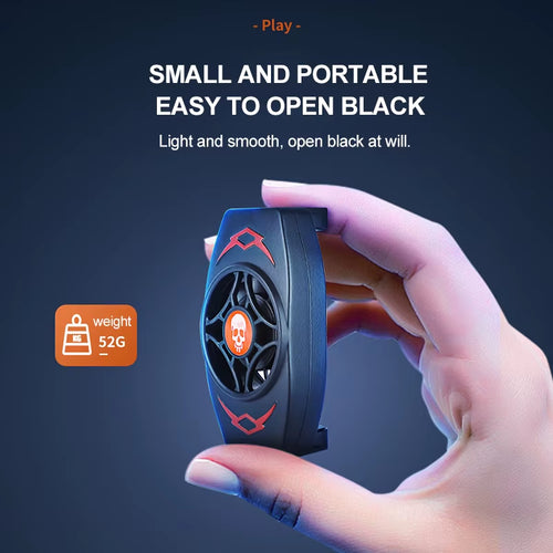 Cooler for Cell Phone Accessories Mobile Cooling Fan Cooler for Cell Phone Cooler for Games Smartphone Cooler Portable Coolers